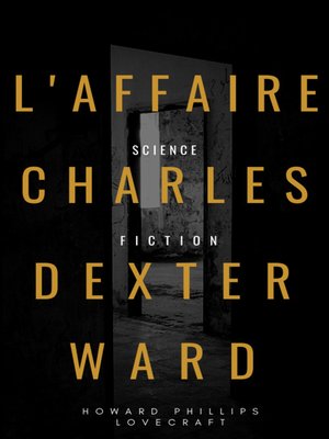 cover image of L'Affaire Charles Dexter Ward